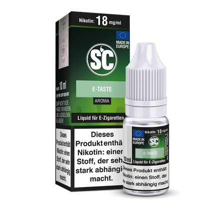 E-Taste E-Zigaretten Liquid von SC