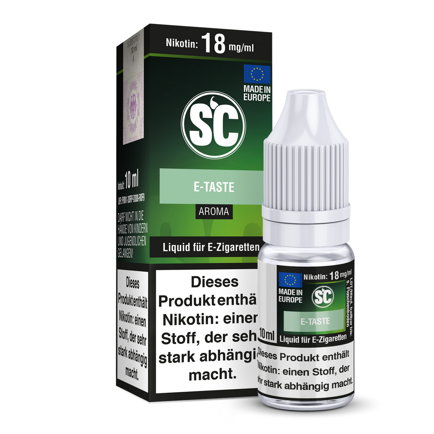 E-Taste E-Zigaretten Liquid von SC