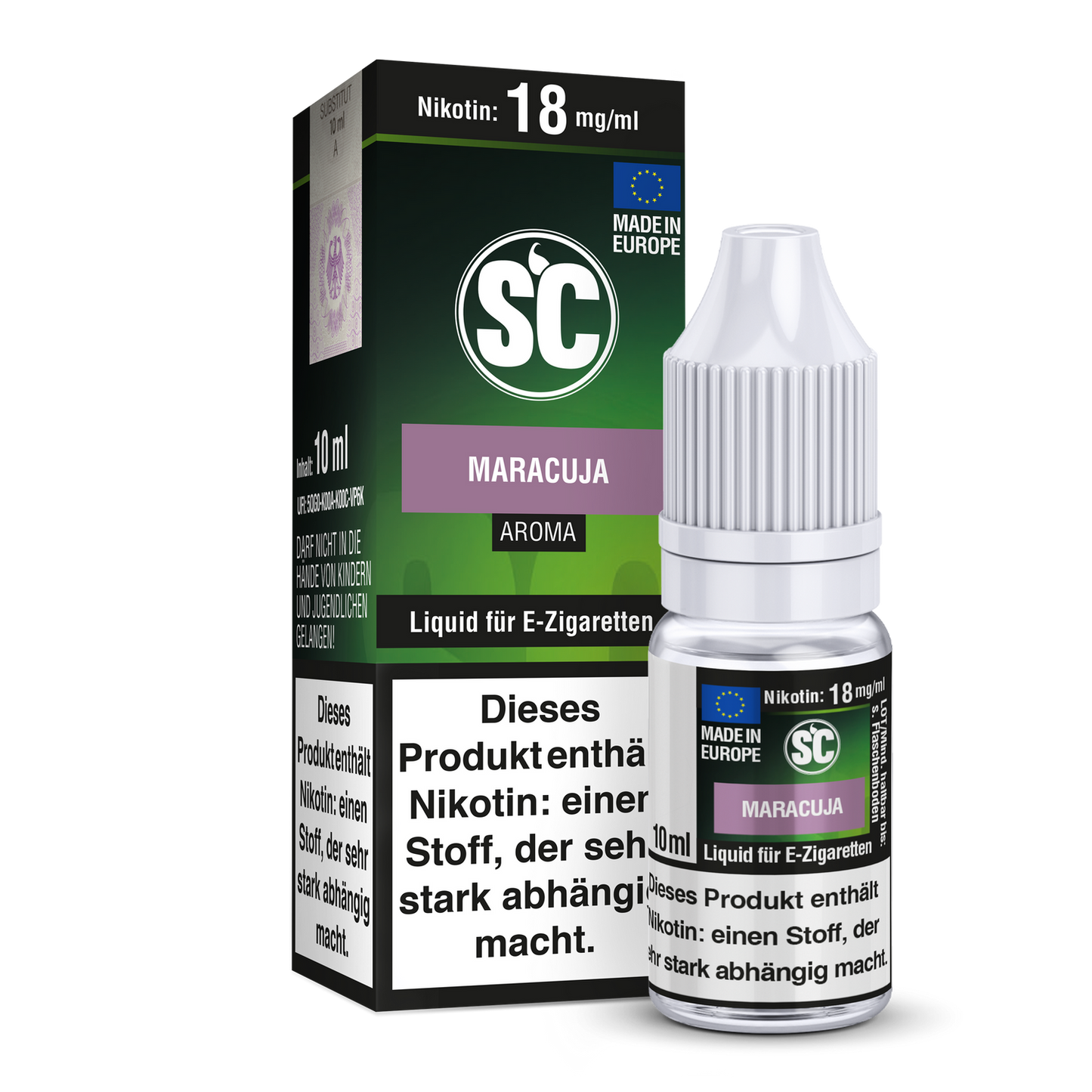 Maracuja E-Zigaretten Liquid von SC