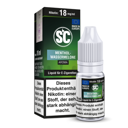 SC - Menthol-Wassermelone E-Zigaretten Liquid