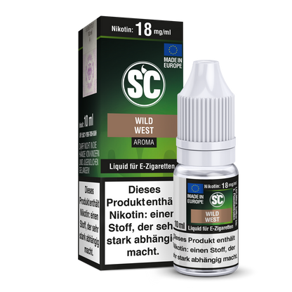 SC - Wild West Tabak - E-Zigaretten Liquid