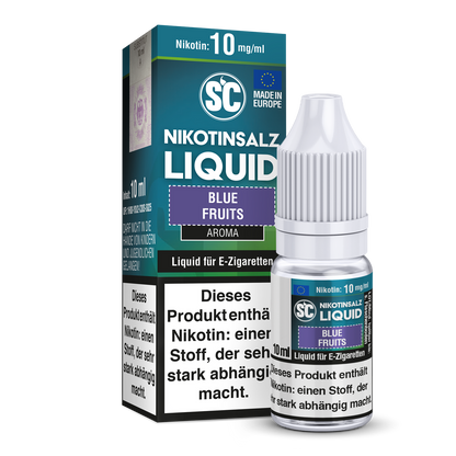 SC - Blue Fruits - E-Zigaretten Nikotinsalz Liquid