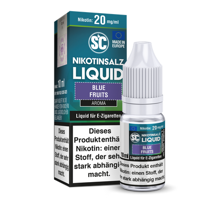 SC - Blue Fruits - E-Zigaretten Nikotinsalz Liquid