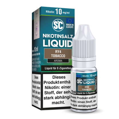 SC - RY4 Tobacco - Nikotinsalz Liquid 20 mg/ml