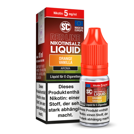 SC - Red Line - Orange Vanilla - Nikotinsalz Liquid