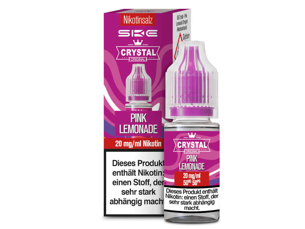 SKE - Crystal - Nikotinsalz Liquid 20 mg/ml - Pink Lemonade