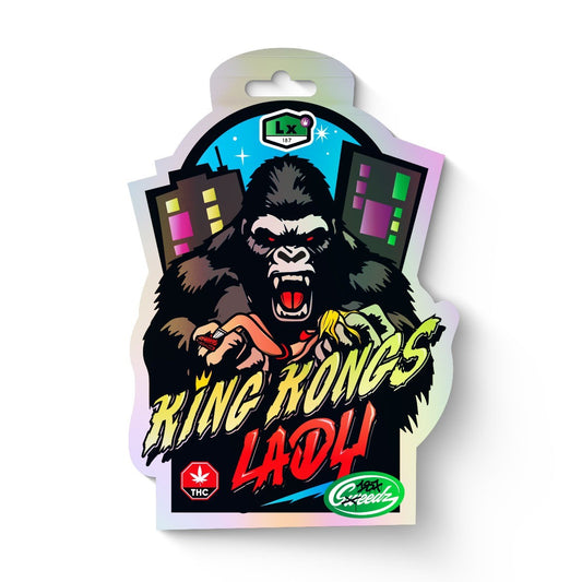 King Kongs Lady - 187 Sweedz - LX - THC Cannabis Samen (3x)