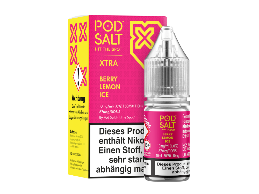 Pod Salt X - Nikotinsalz Liquid  - Berry Lemon Ice