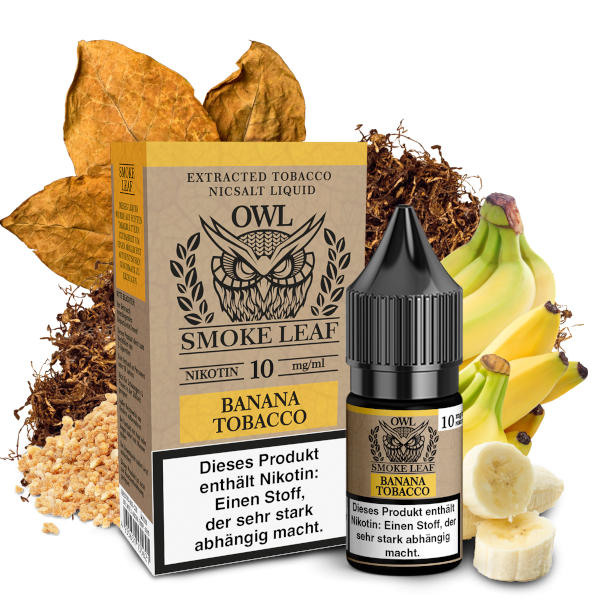 "Banana Tobacco - OWL Smoke Leaf Nikotinsalz" 20mg