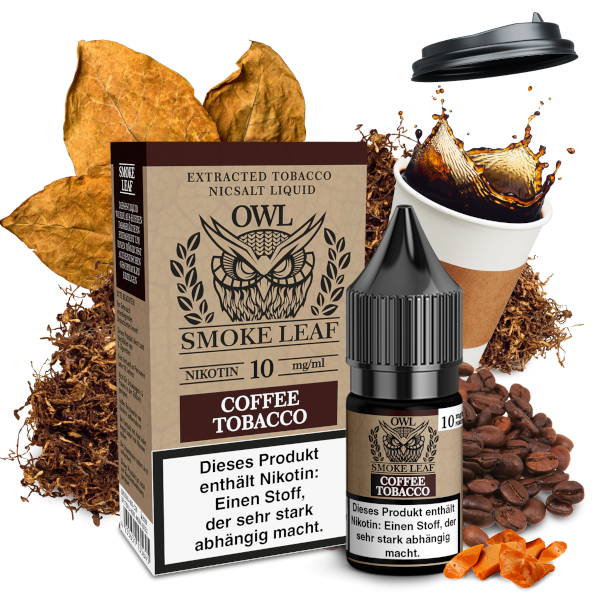 "Coffee Tobacco - OWL Smoke Leaf Nikotinsalz" 0mg