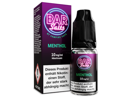 Vampire Vape - Bar Salts - Nikotinsalz Liquid - Menthol