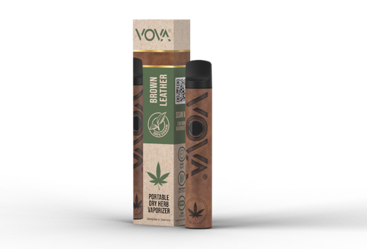 Brown Leather - VOVA Vaporizer