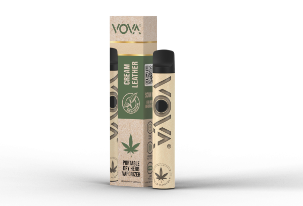 Cream Leather - VOVA Vaporizer