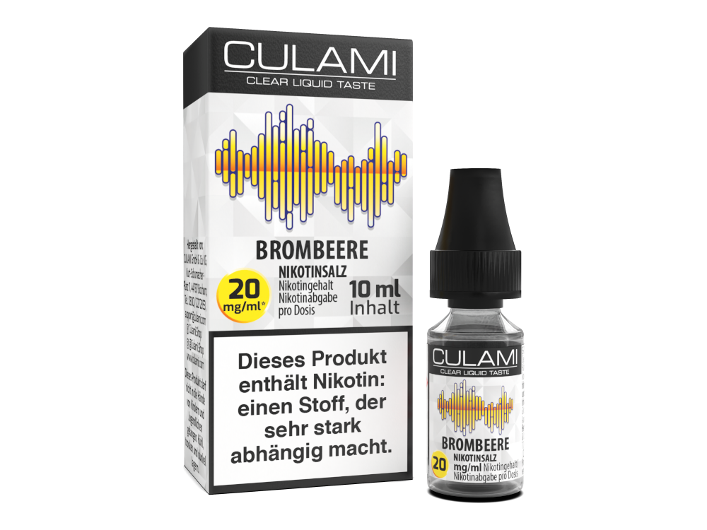 Culami - Nikotinsalz Liquid - Brombeere