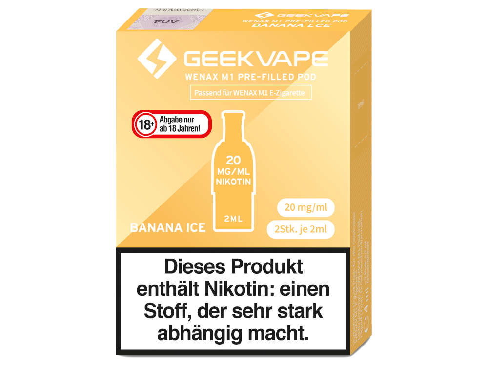 GeekVape - Wenax M1 Pod (2 Stück pro Packung)