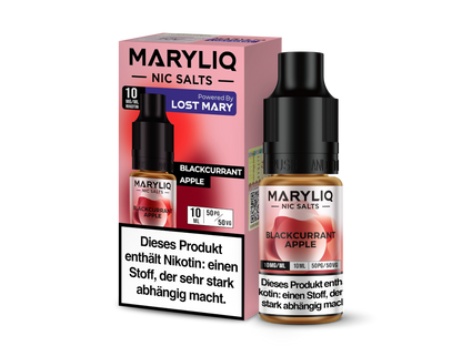 MARYLIQ - Nikotinsalz Liquid - Blackcurrant Apple