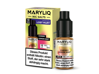 MARYLIQ - Nikotinsalz Liquid - Cherry Lemon Mint