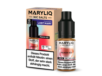 MARYLIQ - Nikotinsalz Liquid - Peach Ice