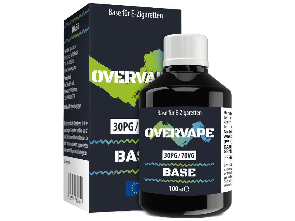 Overvape - 100 ml Basis 0 mg/ml