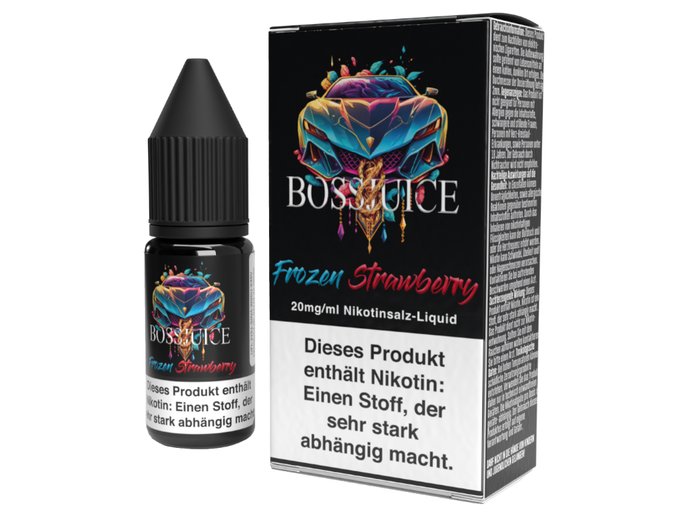 Boss Juice - Frozen Strawberry - Nikotinsalz Liquid 20 mg/ml