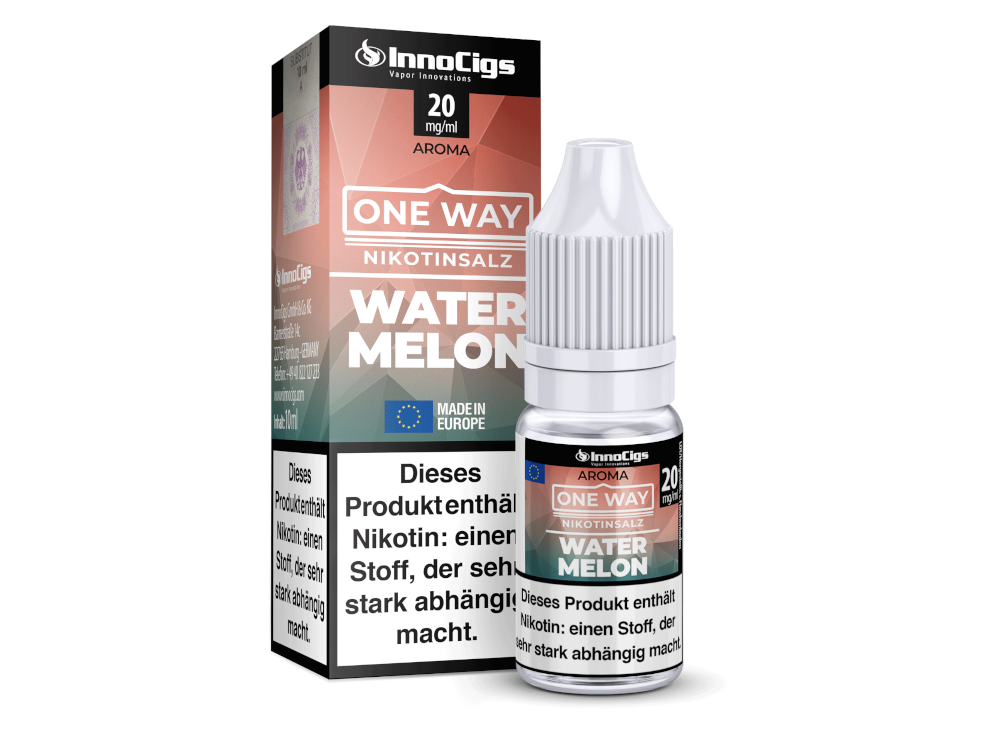 InnoCigs - One Way - Watermelon - Nikotinsalz Liquid