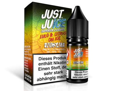 Just Juice - Lulo & Citrus on Ice - Nikotinsalz Liquid