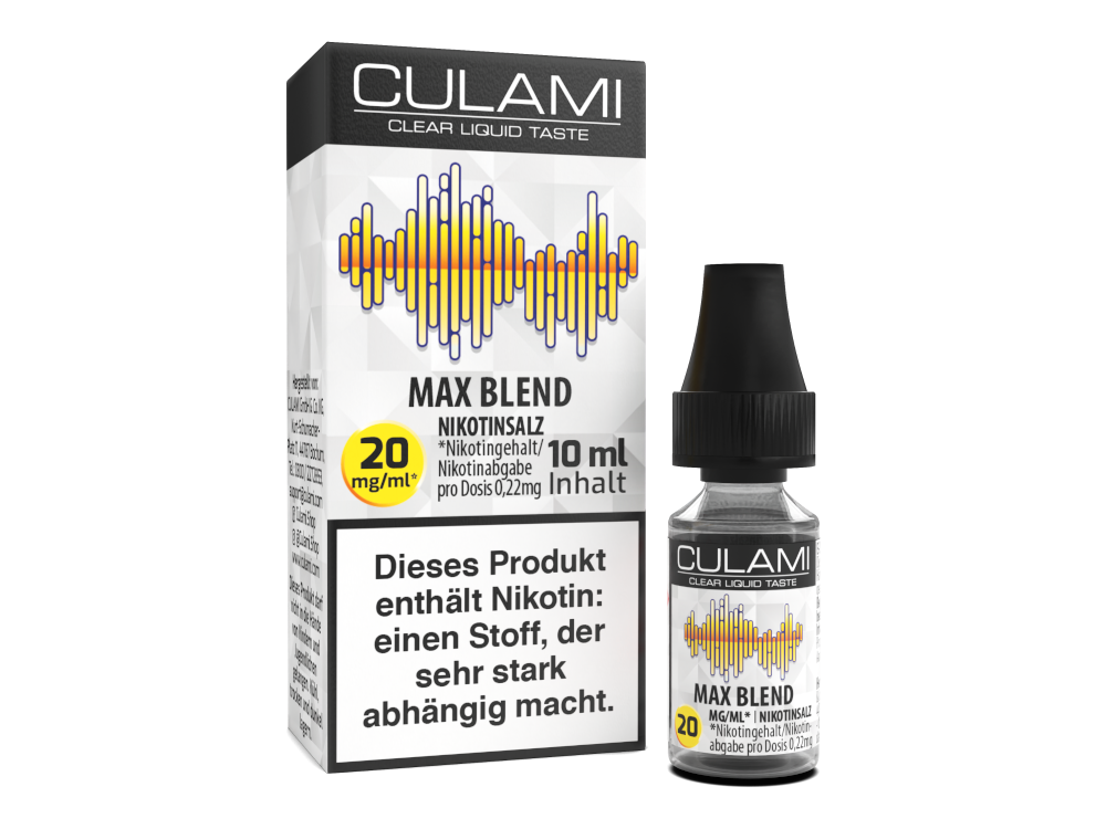 Culami - Nikotinsalz Liquid - Max Blend