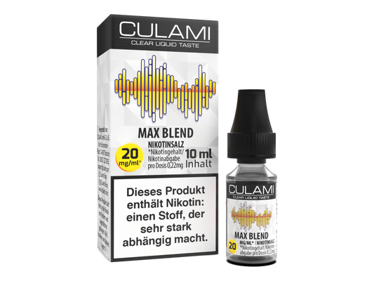 Culami - Nikotinsalz Liquid - Max Blend