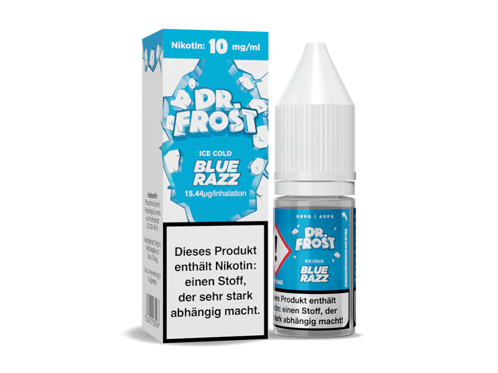 Dr. Frost - Ice Cold - Nikotinsalz Liquid - Blue Razz