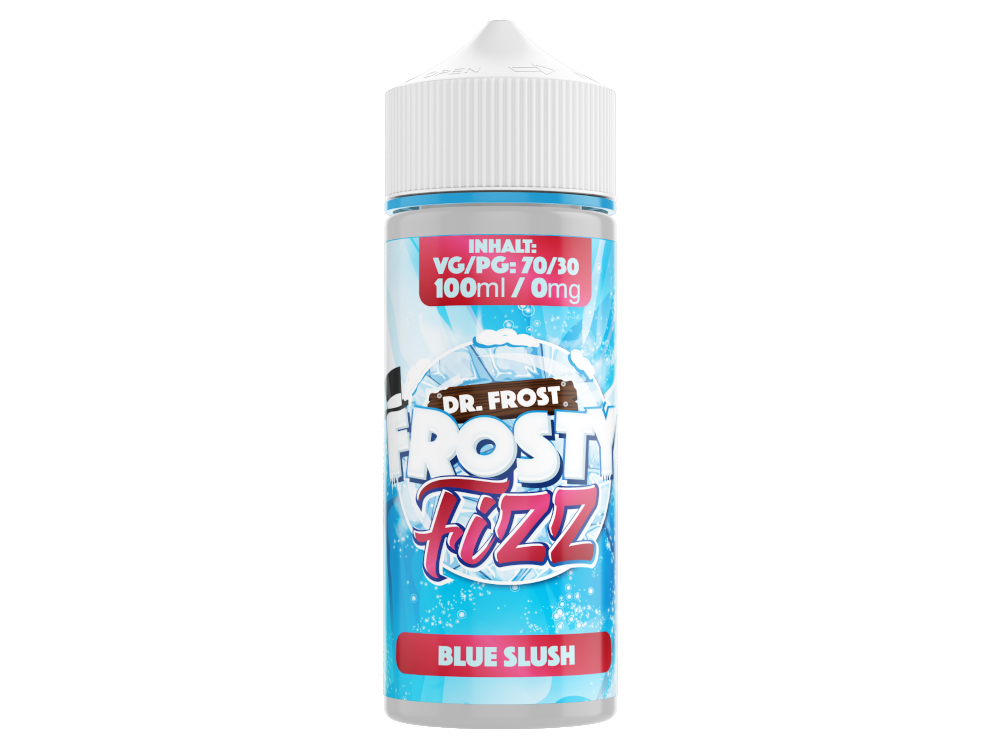 Dr. Frost - Frosty Fizz - Blue Slush Liquid - 100ml 0mg/ml