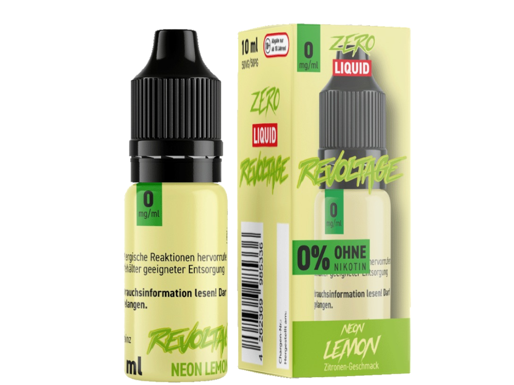 Revoltage - Hybrid Nikotinsalz Liquid - Neon Lemon - 0mg