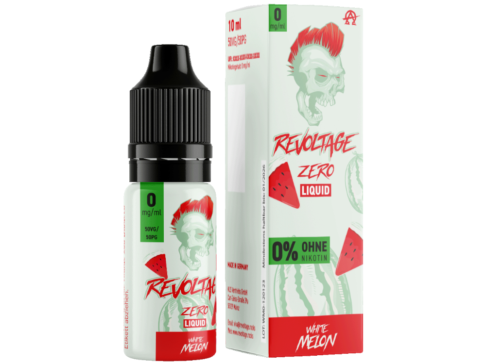 Revoltage - Hybrid Nikotinsalz Liquid - White Melon - 0mg/ml