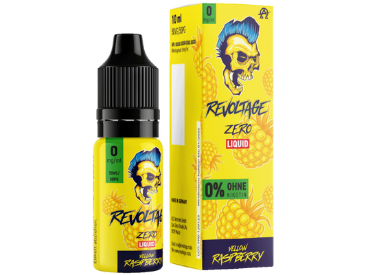 Revoltage - Hybrid Nikotinsalz Liquid - Yellow Raspberry - 0mg