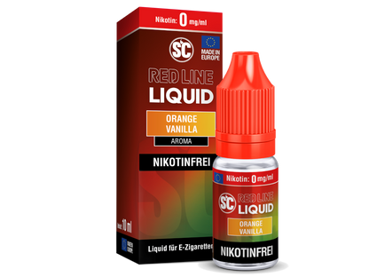 SC - Red Line - Orange Vanilla - Nikotinsalz Liquid