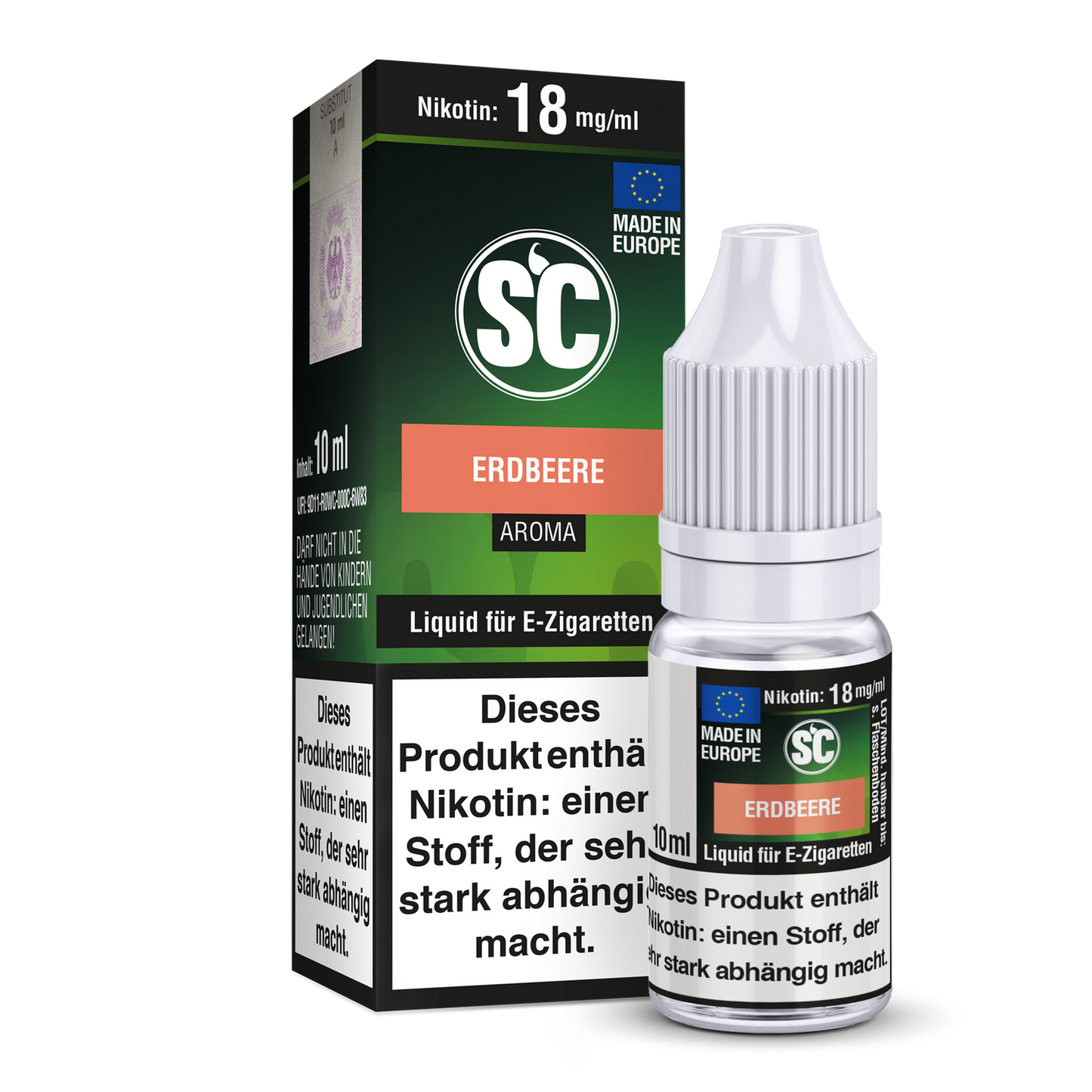 Erdbeere E-Zigaretten Liquid von SC