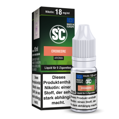 Erdbeere E-Zigaretten Liquid von SC