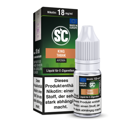 King Tabak E-Zigaretten Liquid von SC