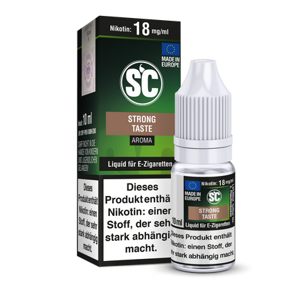 Strong Taste Tabak E-Zigaretten Liquid - von SC