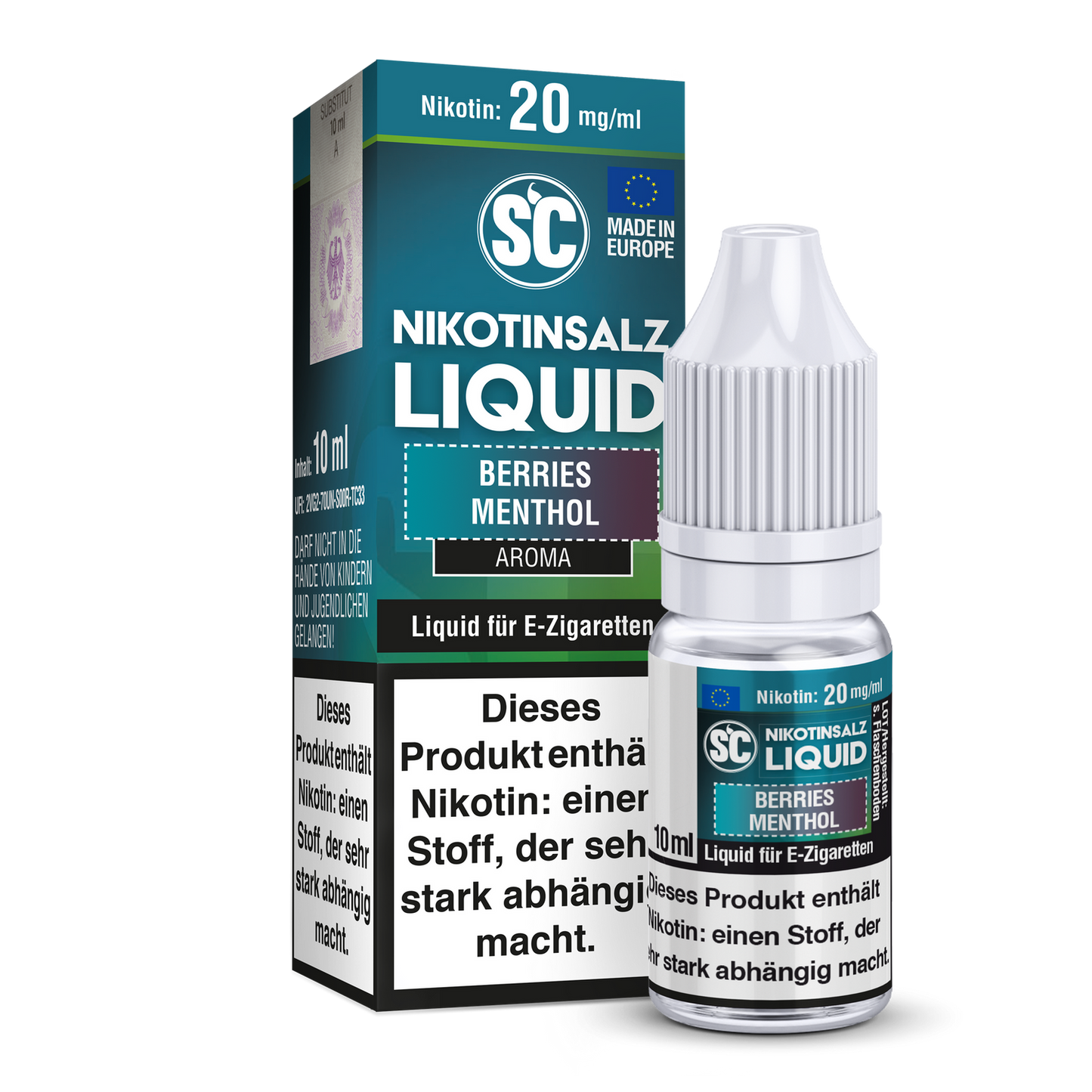 SC - Berries Menthol - Nikotinsalz Liquid