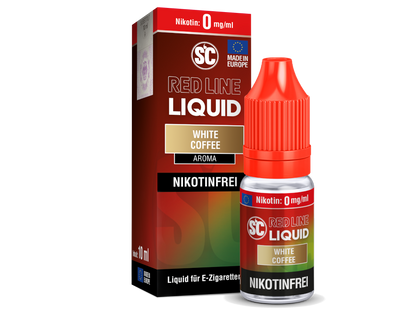 SC - Red Line - White Coffee - Nikotinsalz Liquid